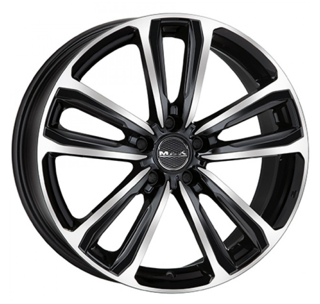 MAGMA 6,5 16 55 5x100 MAK 56,10 BLACK MIRROR